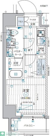 GENOVIA西横浜の物件間取画像